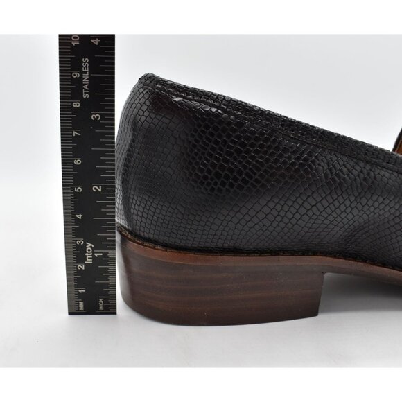 Sofft Womens Size 8.5 Napoli Black Leather Slip On Loafers Shoes - Picture 10 of 14